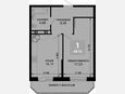 1-комнатная квартира, 44.48 м², 2/19 этаж фото 0
