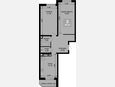 2-комнатная квартира, 66.66 м², 9/19 этаж фото 0