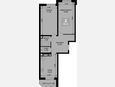 2-комнатная квартира, 66.66 м², 5/19 этаж фото 0