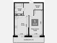 1-комнатная квартира, 45.14 м², 11/15 этаж фото 0