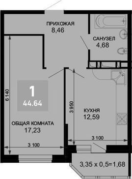 1-комн. квартира фото 0