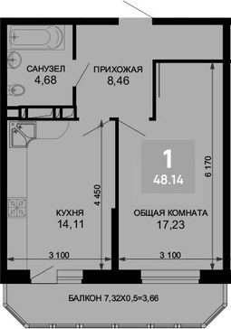 1-комн. квартира фото 0