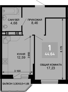 1-комн. квартира фото 0
