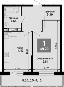 1-комн. квартира фото 0