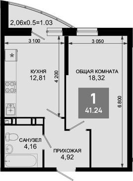 1-комн. квартира фото 0